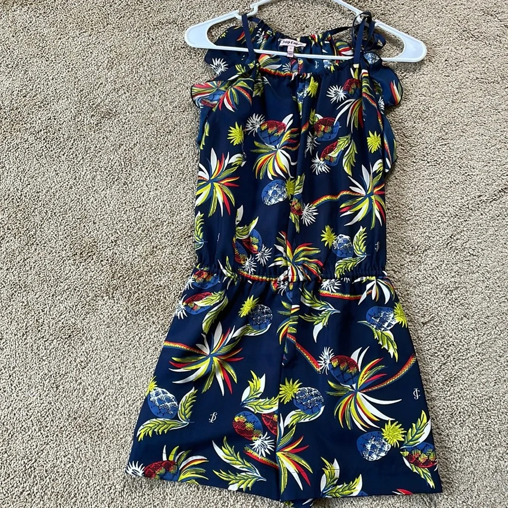 ✨Like New✨Authentic Juicy Couture romper 💙 - Picture 1 of 7